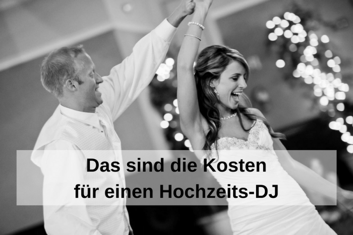 Was kostet ein Hochzeits-DJ?