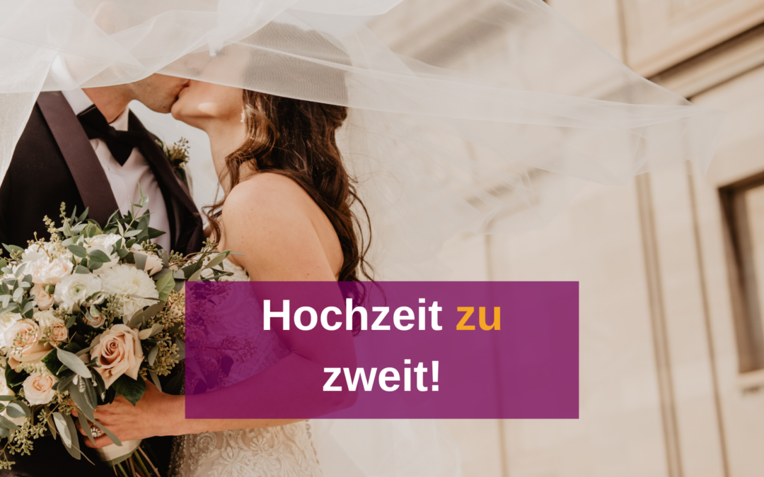 Romantische Hochzeit zu zweit – schön & simpel