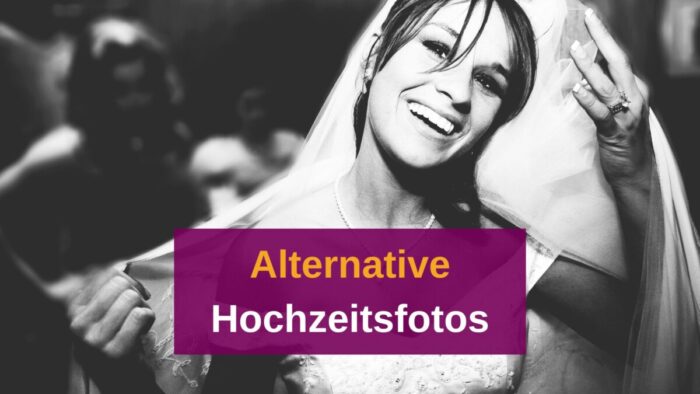 Alternative Hochzeitsfotos: Kreative Ideen für euren großen Tag