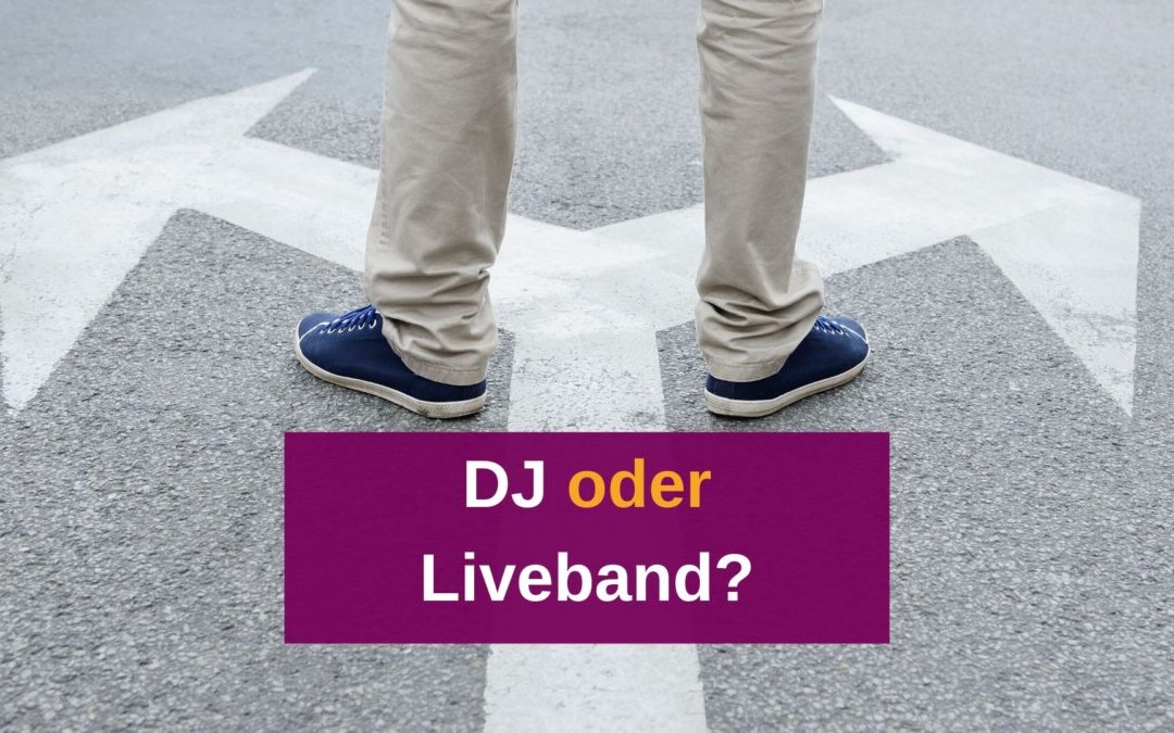 DJ oder Live-Band: Die perfekte Hochzeitsmusik