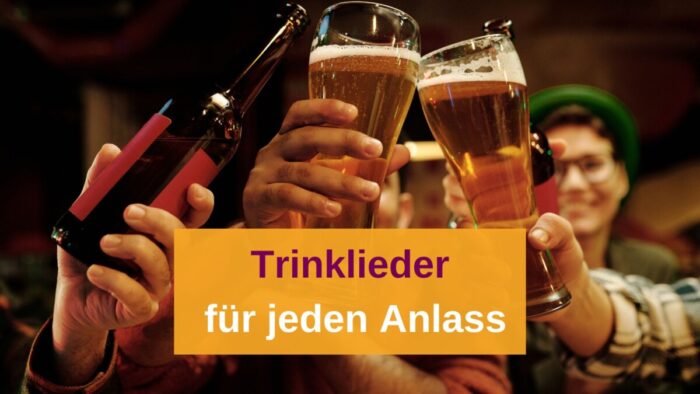 Trinklieder – diese Stimmungslieder bringen die Party-Gesellschaft zum Mitsingen